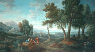 Klassiek Landschap, Orizante door Jan Frans van Bloemen